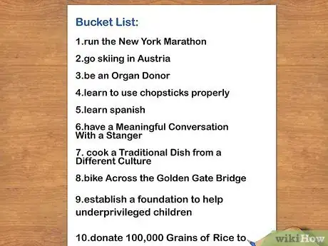 Image titled Write Your Own "100 Things to Do Before I Die" List Step 12